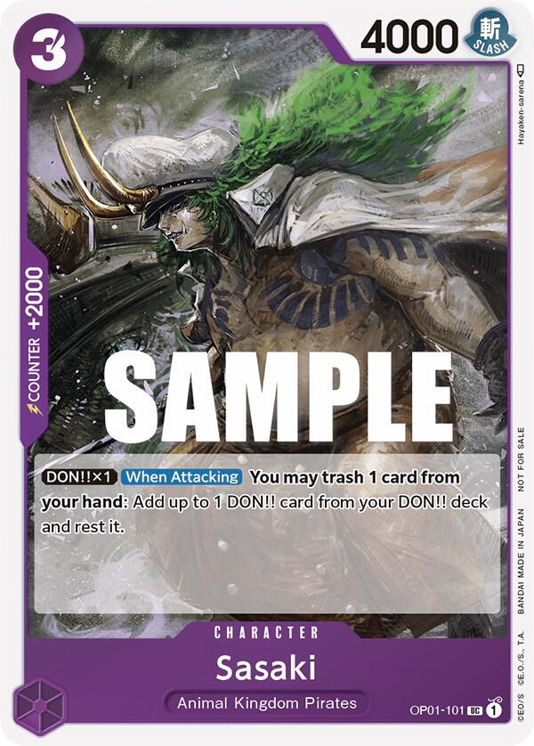 Sasaki Event Pack Vol 2 OP01-101 carta
