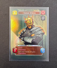 Savage Opress You Must Have Your Revenge Prize Wall 137 card