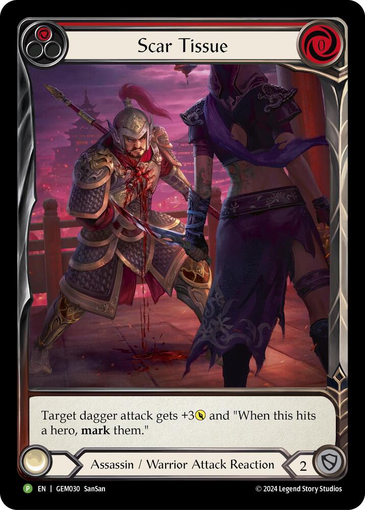 Scar Tissue Red GEM030 card