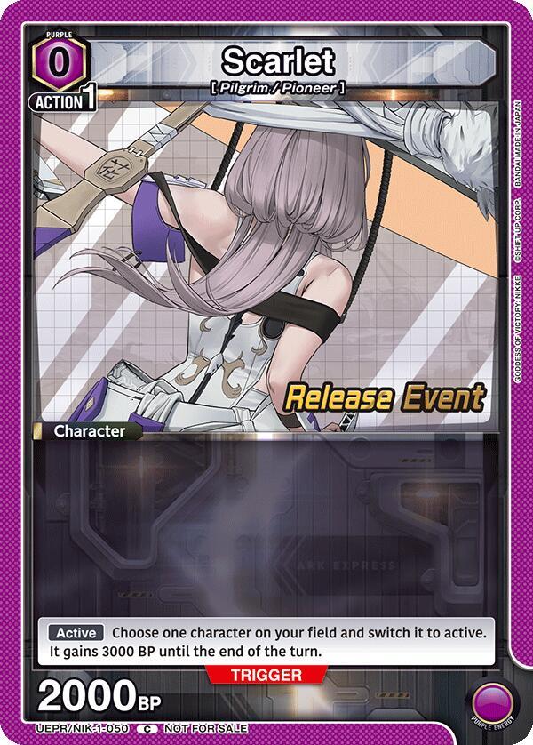 Scarlet 050 UEPR/NIK-1-050 card