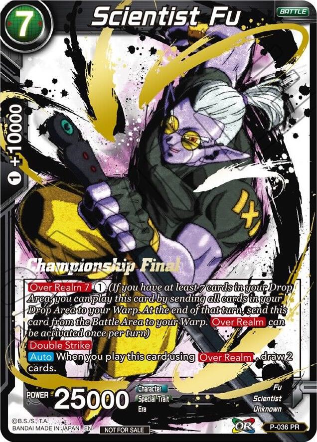 Scientist Fu Championship Final 2019 P-036