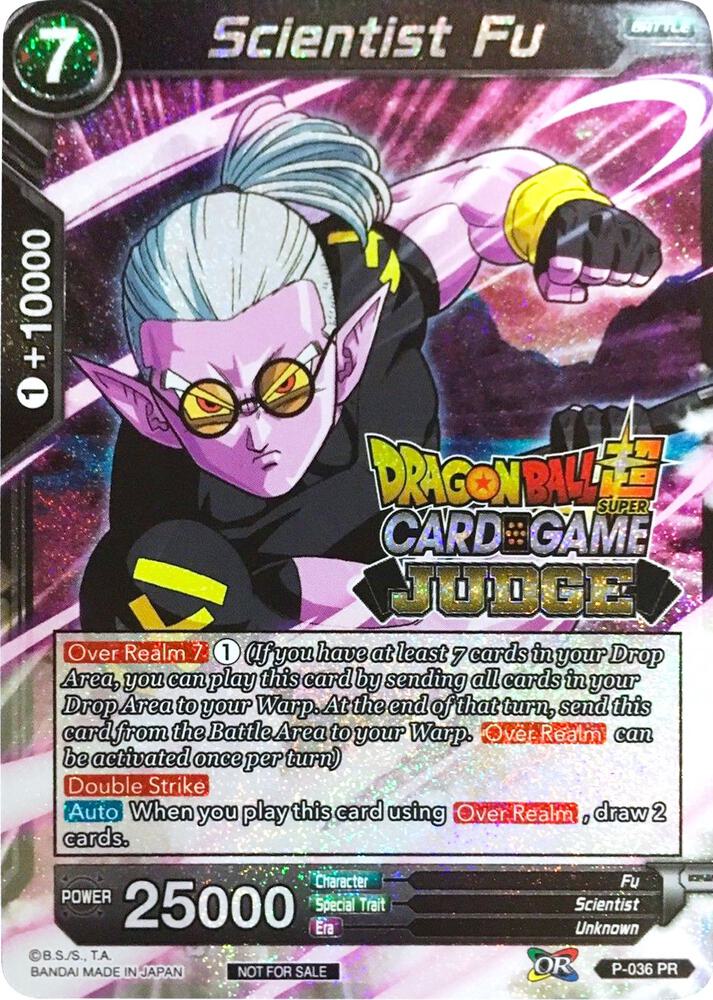 Scientist Fu P-036
