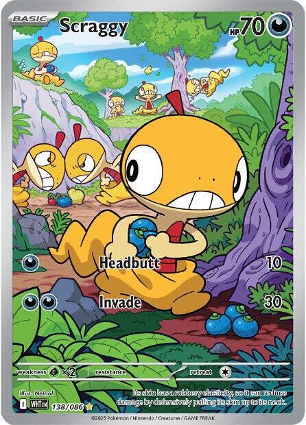 Scraggy 138/086 card