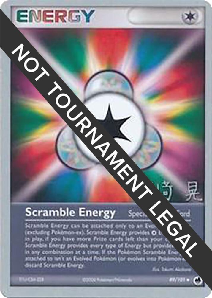 Scramble Energy 2007 Akira Miyazaki 89/101 carta