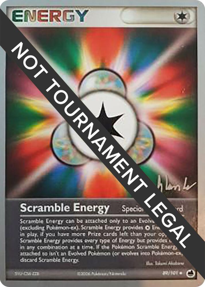 Scramble Energy 2008 Dylan Lefavour 89/101 card