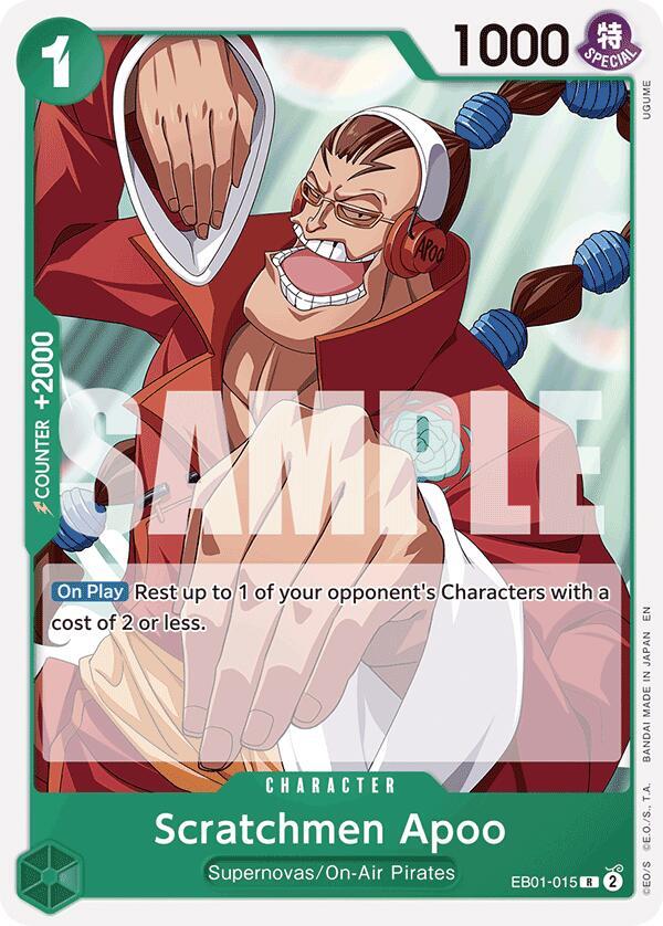 Scratchmen Apoo Reprint EB01-015 card