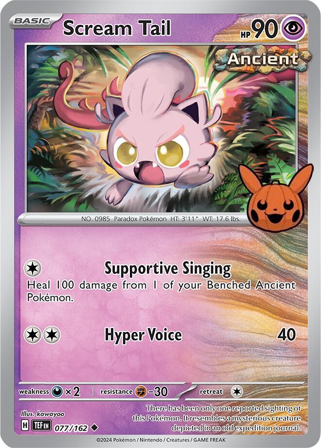 Scream Tail 077/162 carta