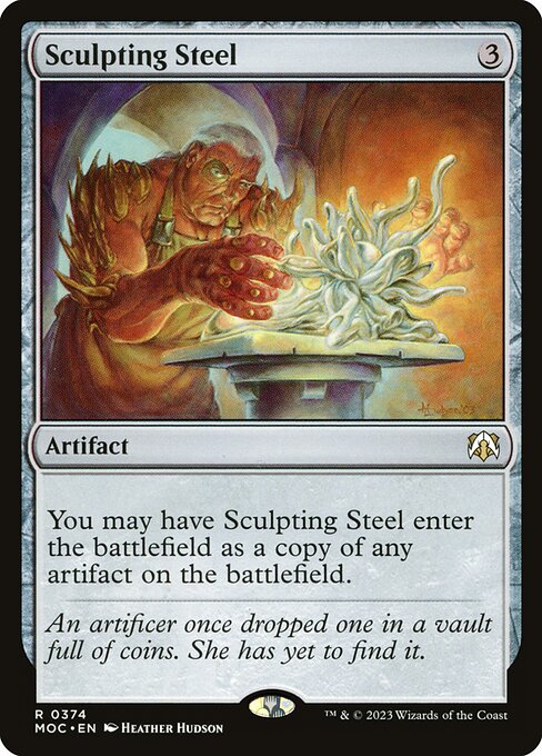 Sculpting Steel 864 card