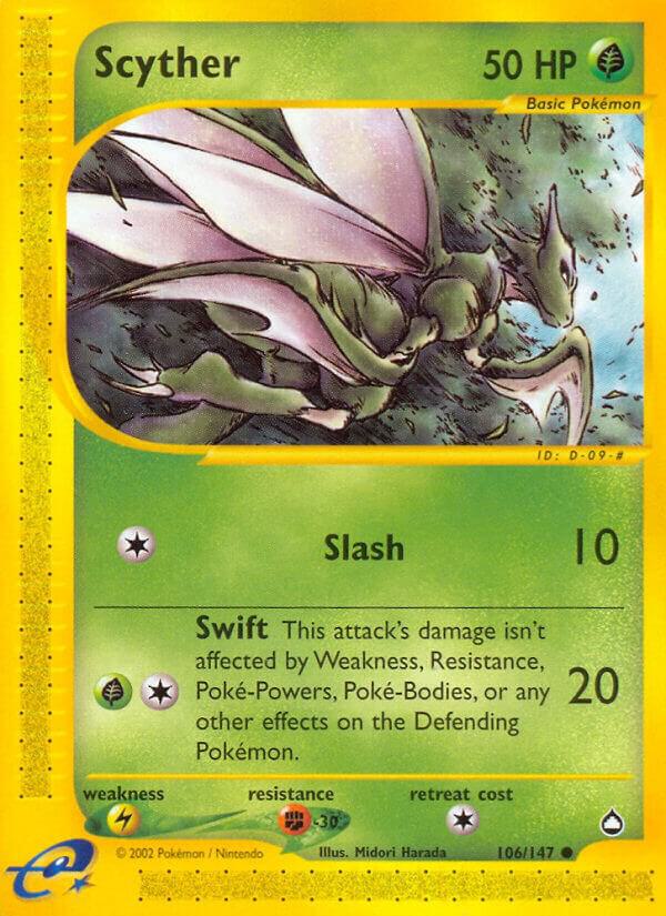 Scyther 106 106/147 card