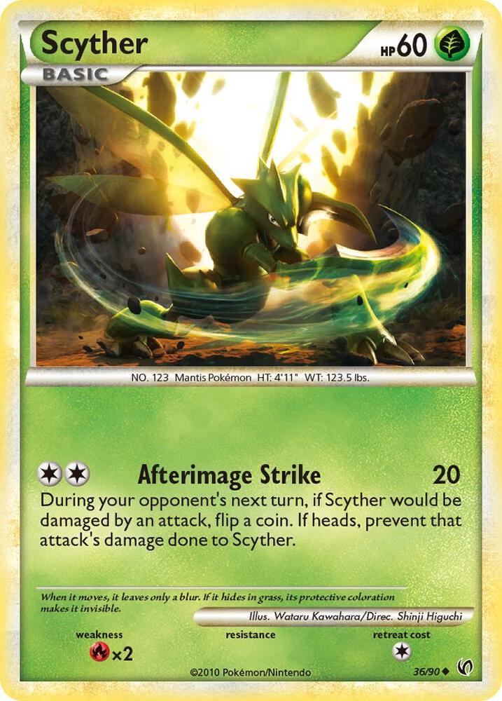 Scyther 36 36/90