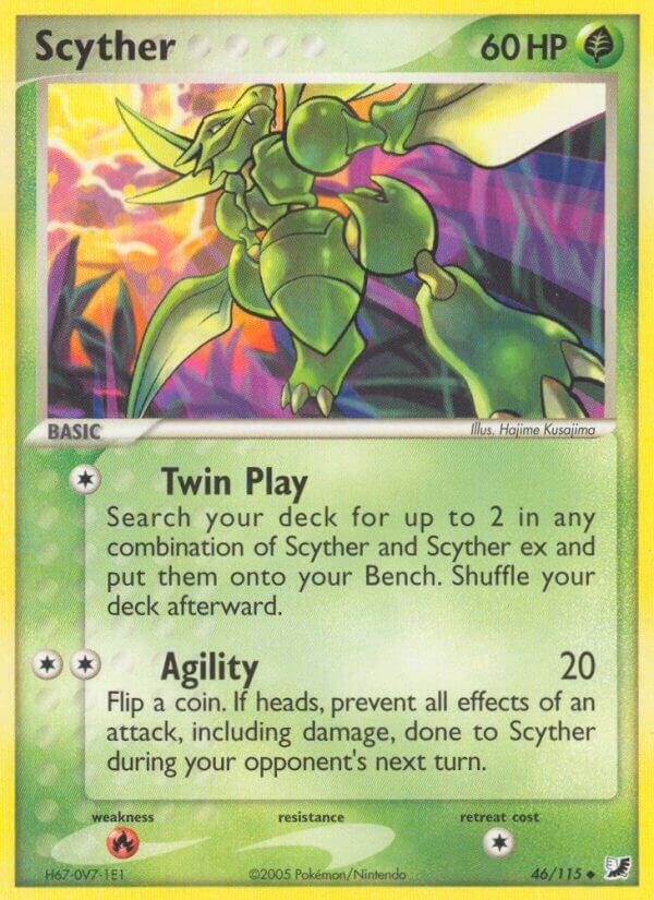 Scyther 46/115 card