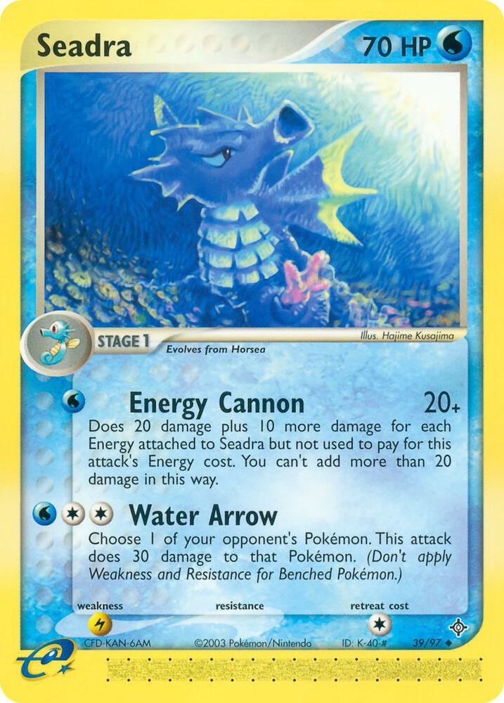 Seadra 39 97 card