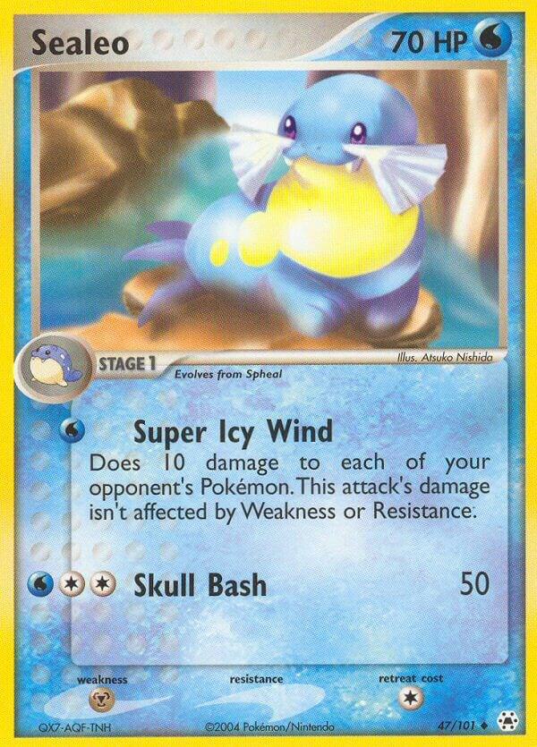 Sealeo 47/101 card