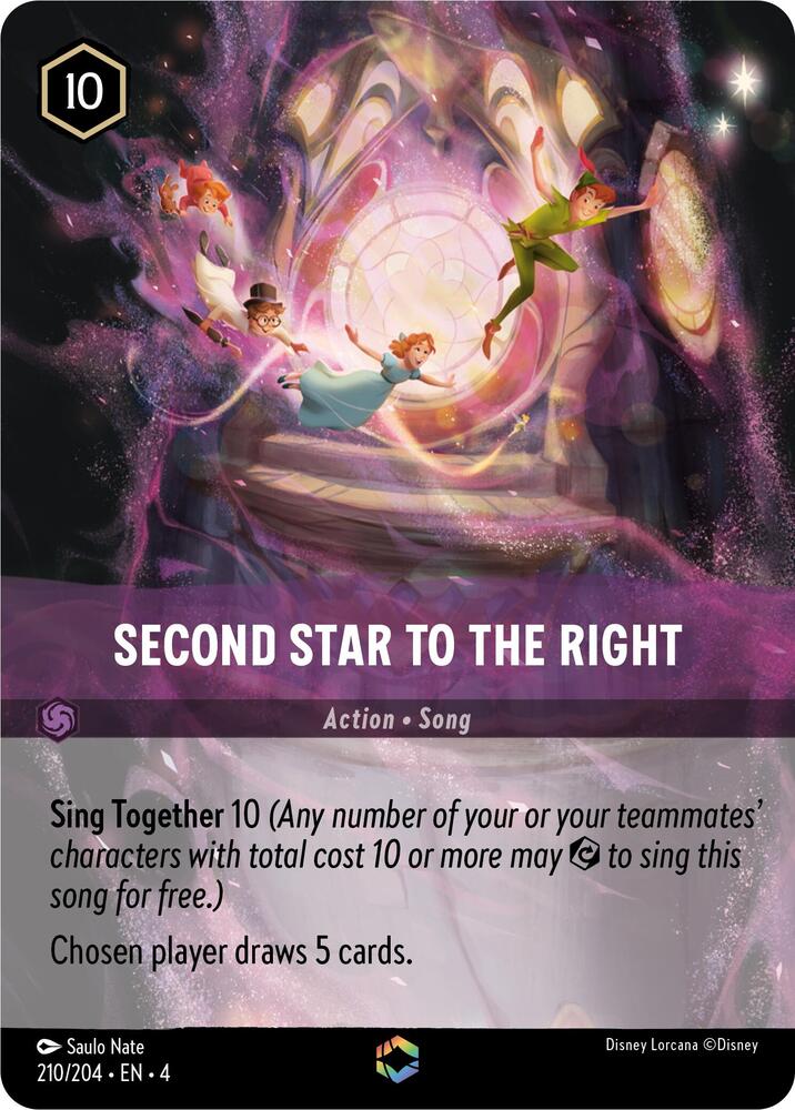Second Star to the Right Enchanted 210/204