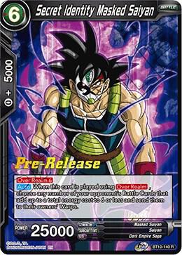 Secret Identity Masked Saiyan BT10-140