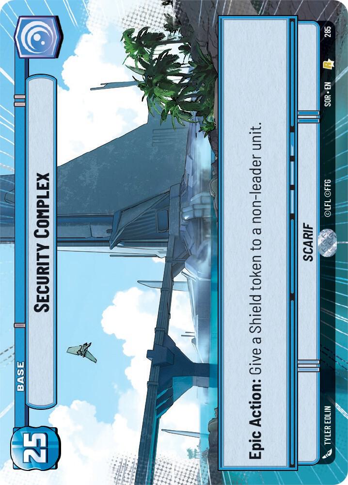 Security Complex Hyperspace 285 card