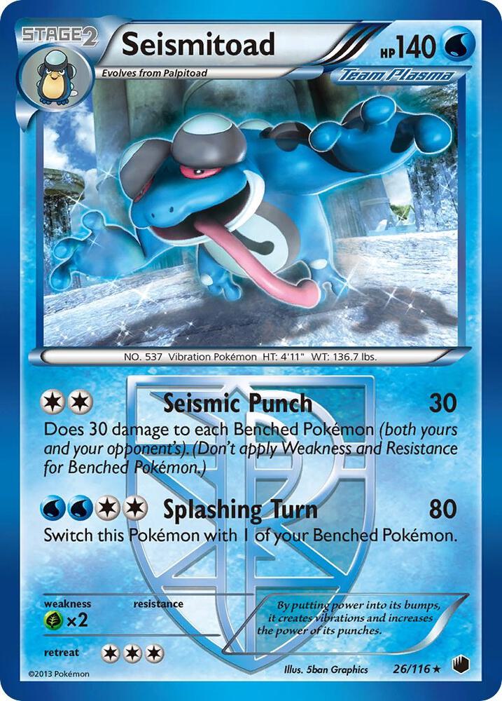Seismitoad Team Plasma 26/116