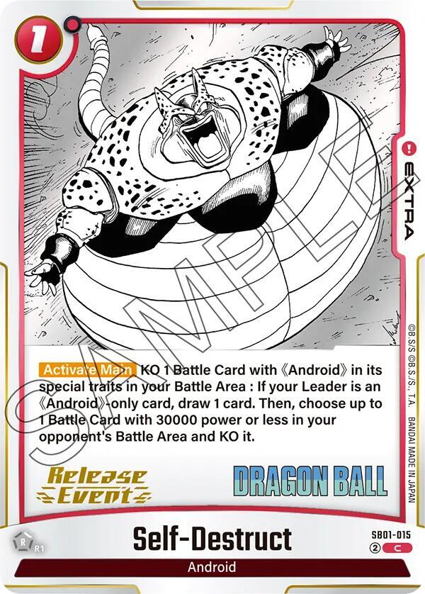Self Destruct SB01-015 card