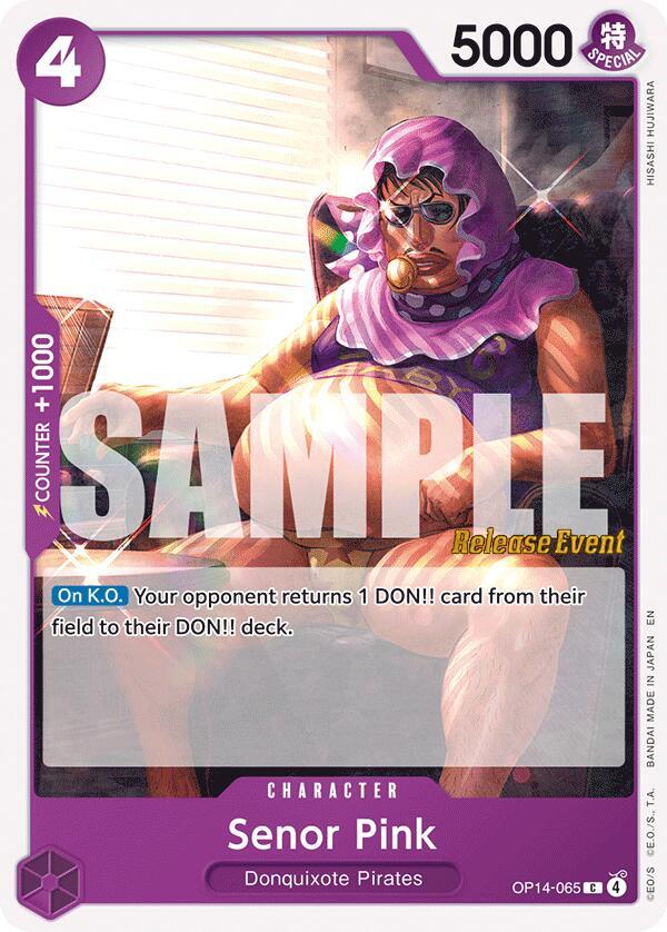 Senor Pink OP14-065 carta