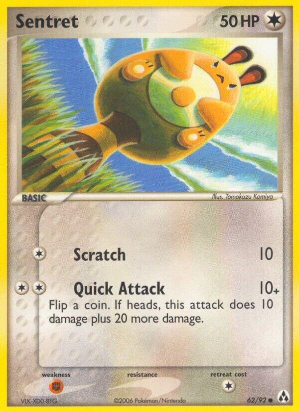Sentret 62/92 card