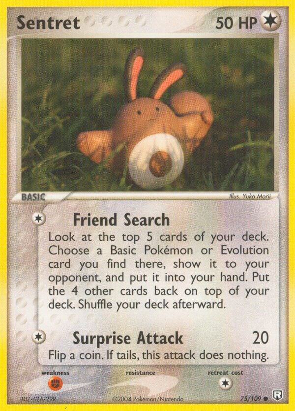 Sentret 75/109 card