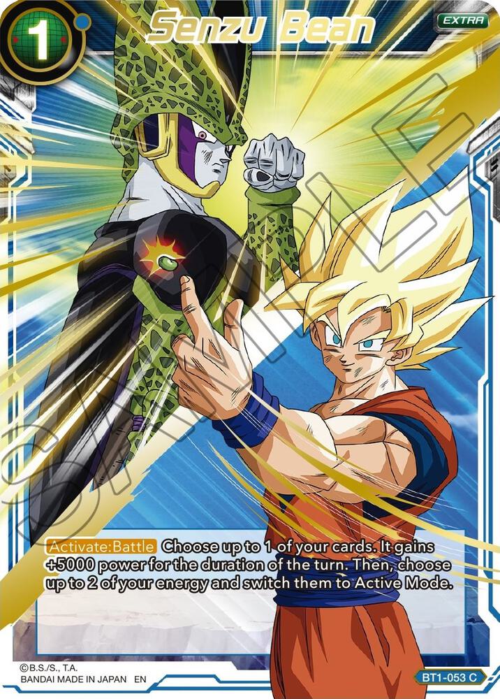 Senzu Bean Gold Stamped BT1-053