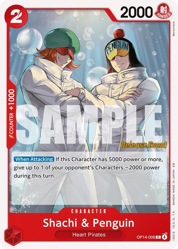 Shachi and Penguin OP14-006