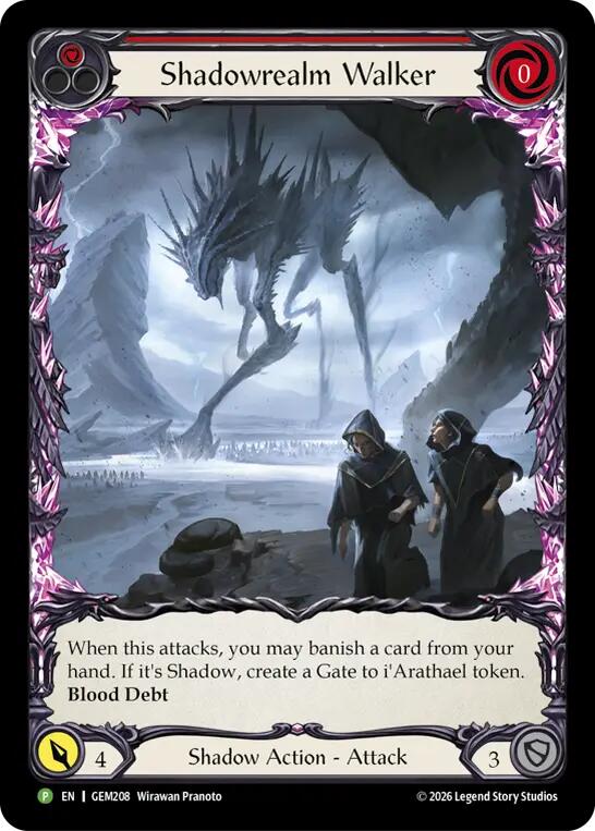Shadowrealm Walker GEM208 card