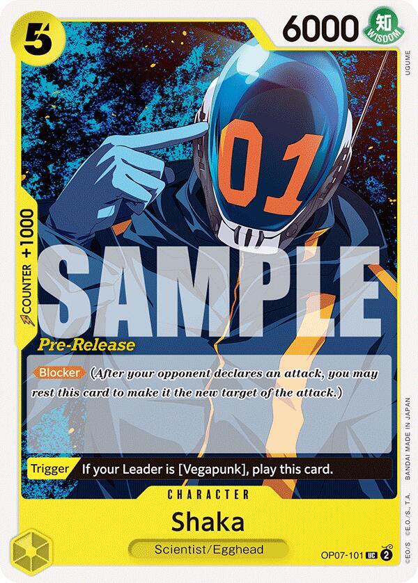 Shaka OP07-101 card