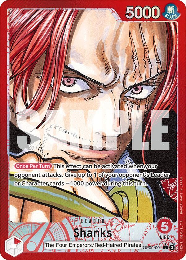 Shanks 001 Parallel OP09-001 carta