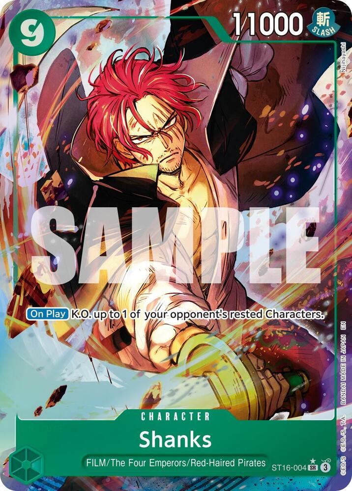 Shanks ST16 004 Alternate Art carta