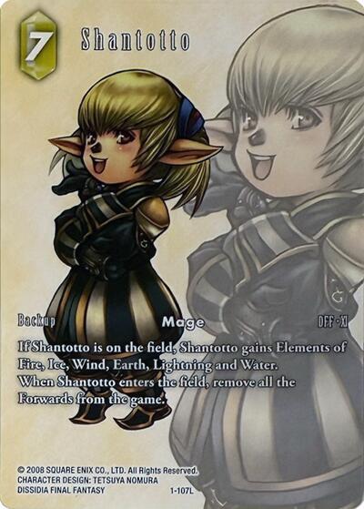 Shantotto Full Art 1-107L card