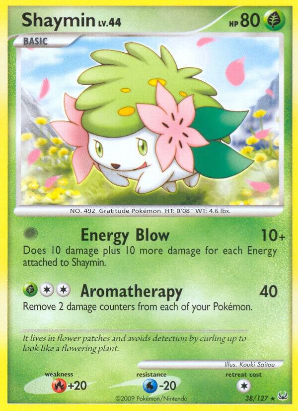 Shaymin 38 38/127 card