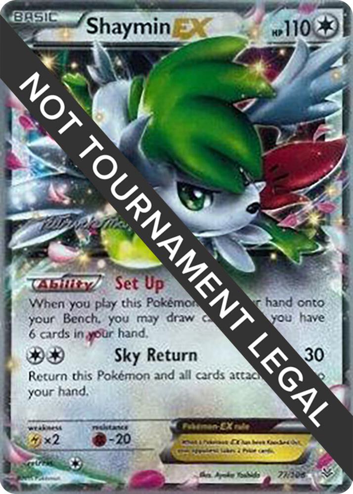 Shaymin EX 2015 Patrick Martinez 77/108 card