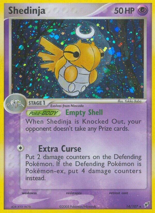 Shedinja 14/107 card