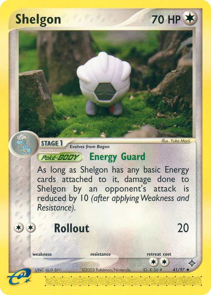 Shelgon 41 97 card