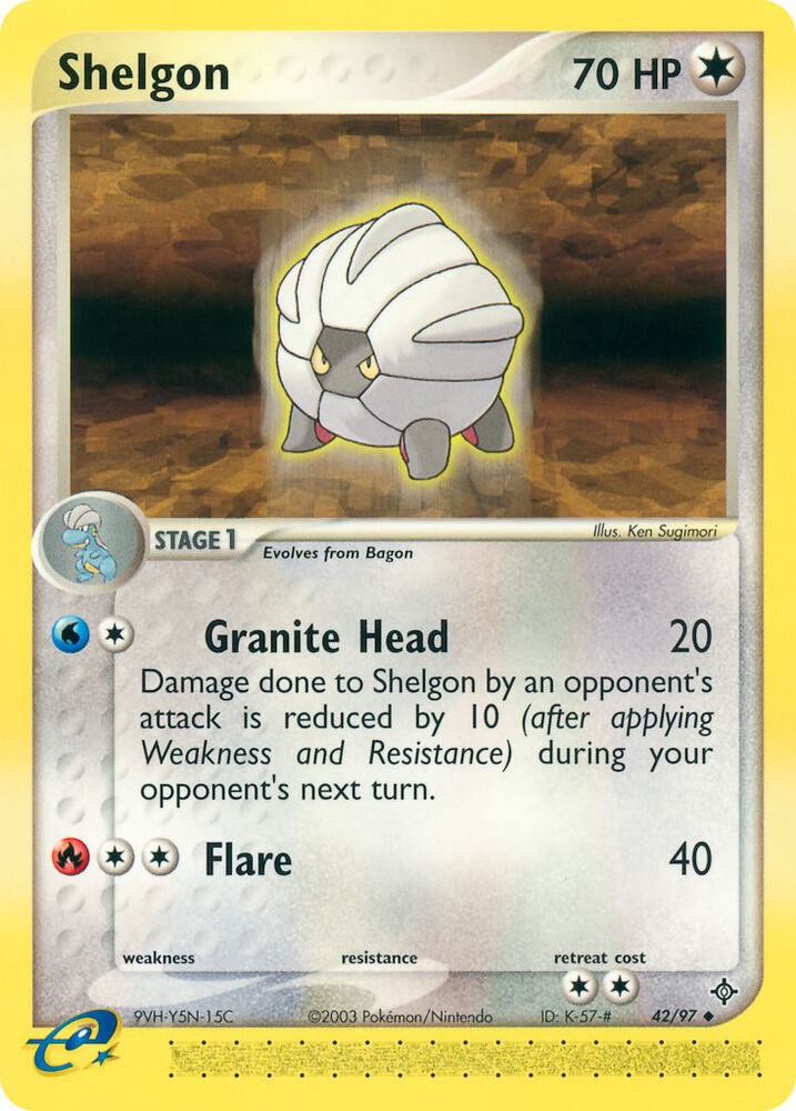 Shelgon 42 97 card