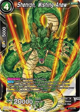 Shenron Wishing Anew P-107 carta