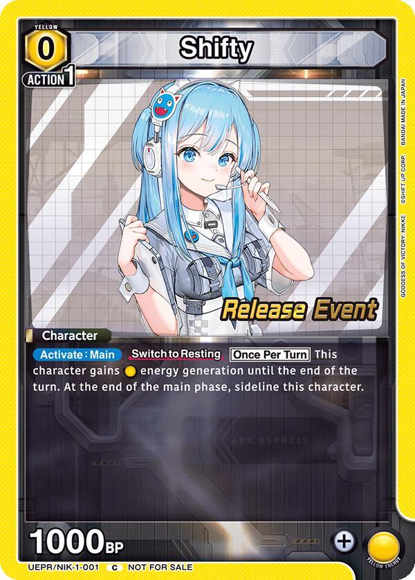 Shifty UEPR/NIK-1-001 carta