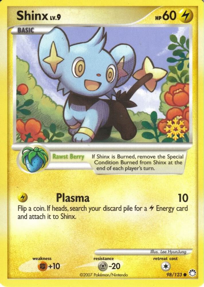 Shinx 98 123 098/123 card