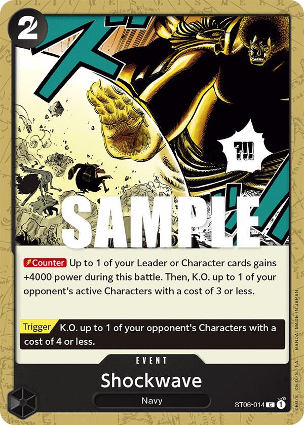 Shockwave ST06-014 carta