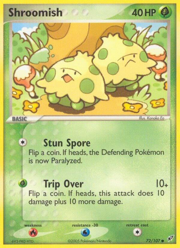 Shroomish 72/107 card