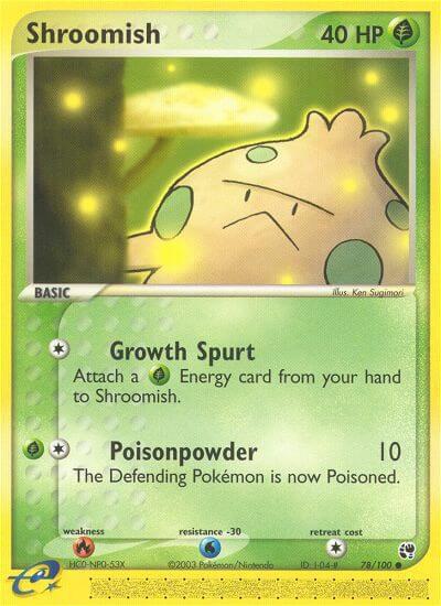 Shroomish 78/100 carta