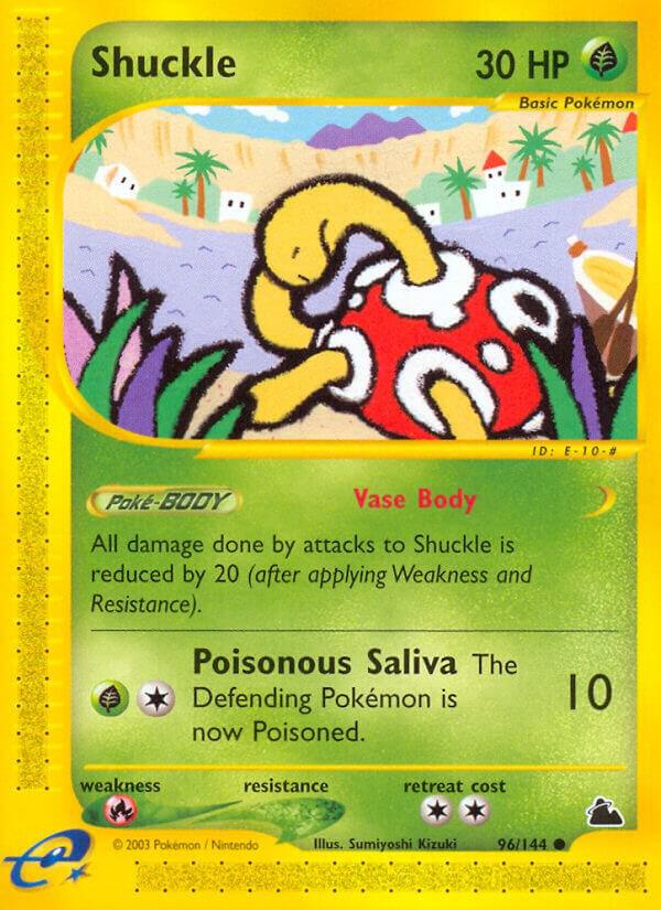 Shuckle 096/144 card