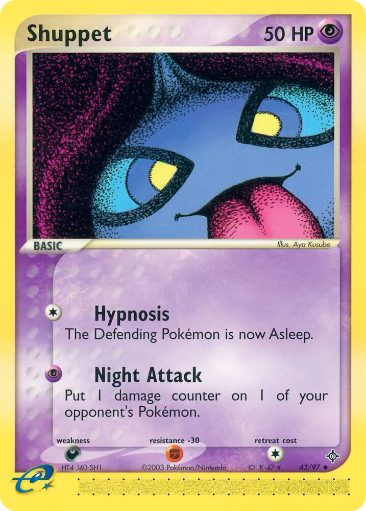 Shuppet 43/97 card