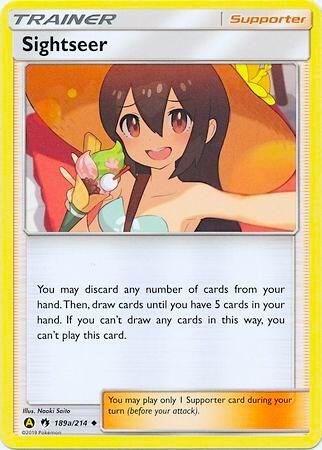 Sightseer 189a 214 card