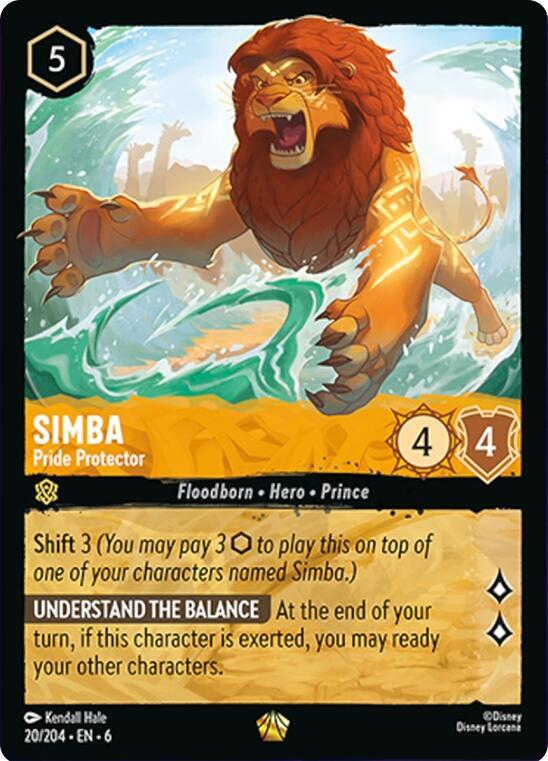 Simba Pride Protector 20/204 carta
