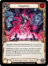 Singularity Teklovossen the Mechropotent EVO010 card