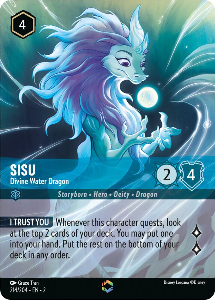 Sisu Divine Water Dragon Enchanted 214/204