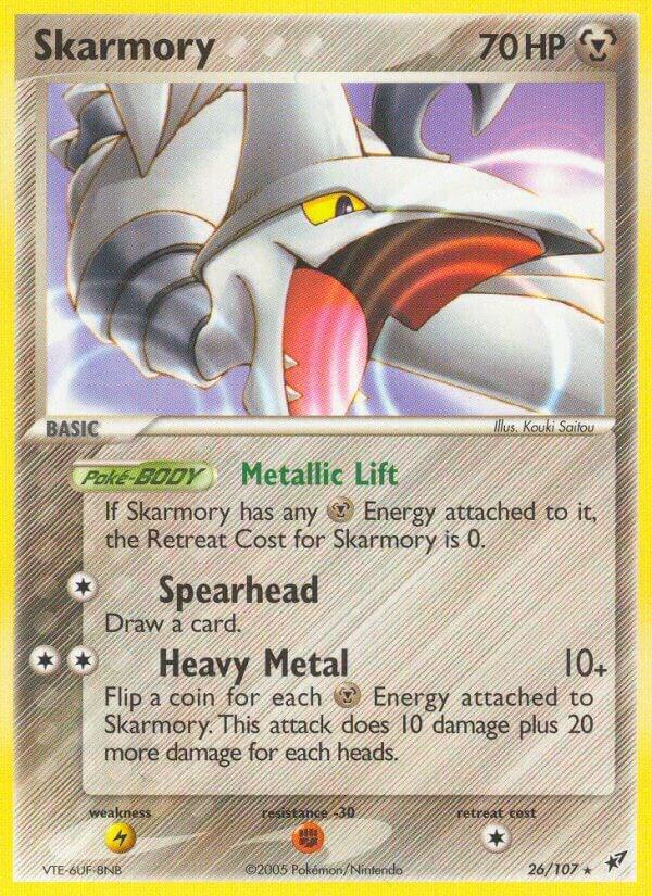 Skarmory 26/107 card